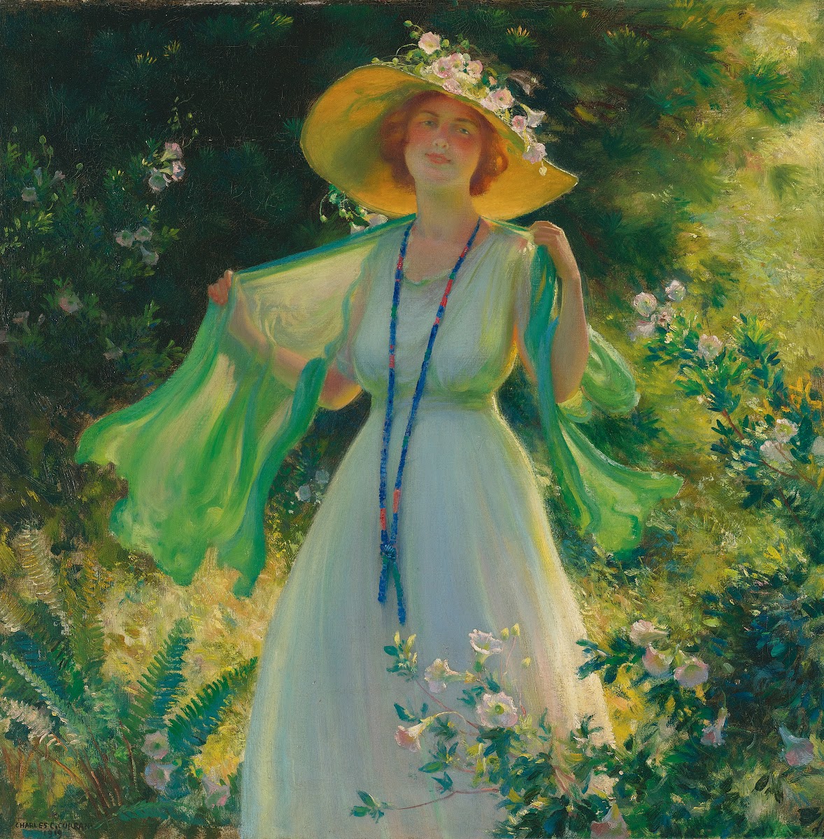 Path Of Flowers 1919