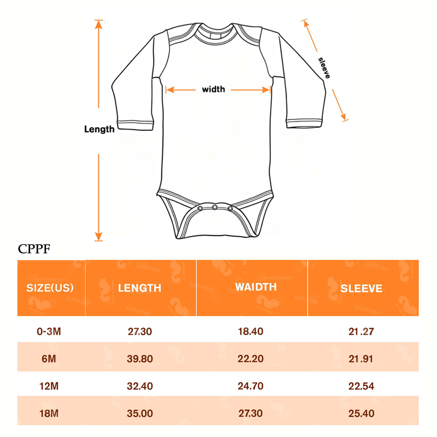 2D Baby Long-Sleeve Romper