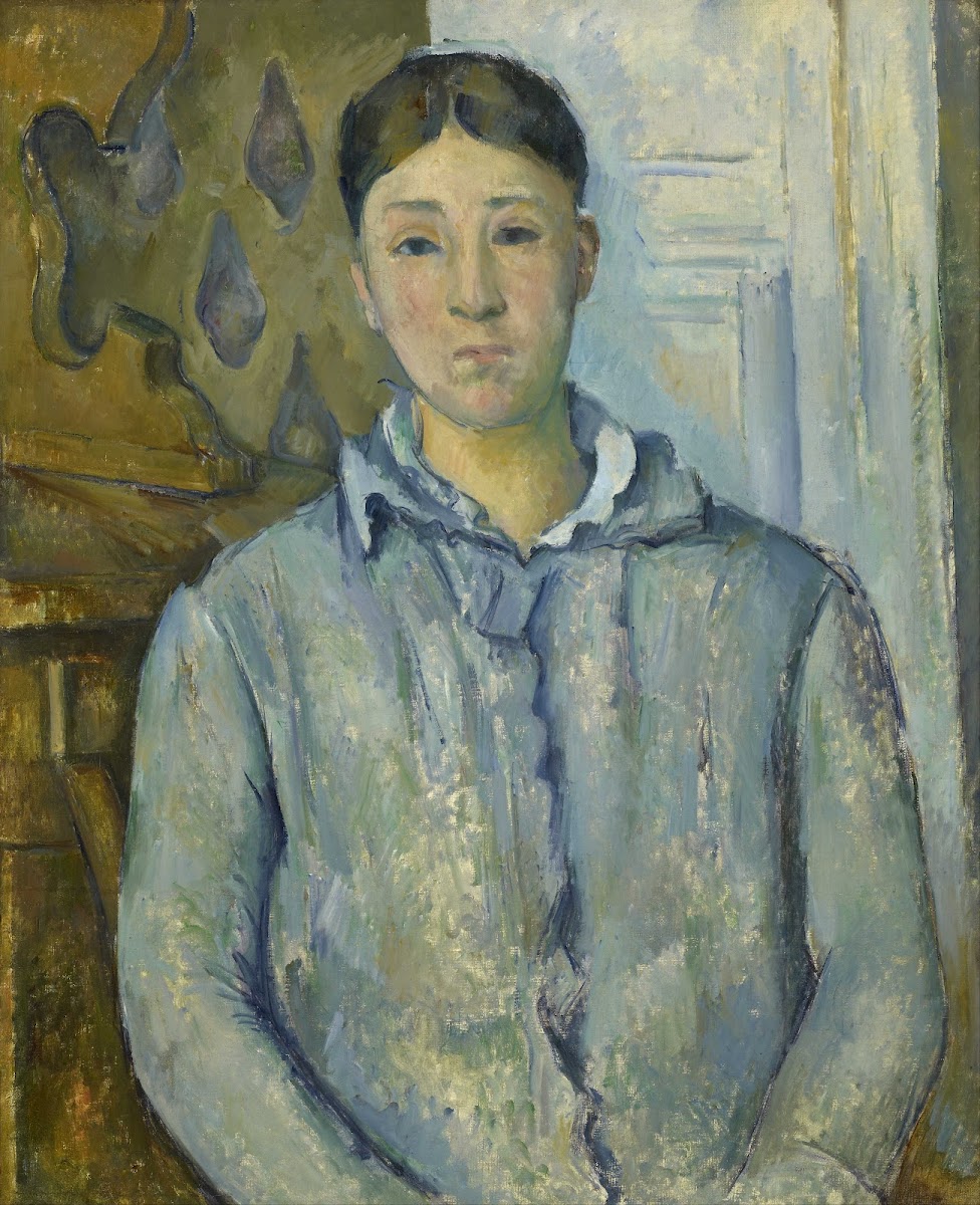 Madame Cézanne in Blue