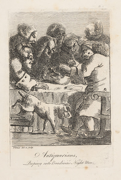 Antiquarians peeping into Boadicias night urn 1788