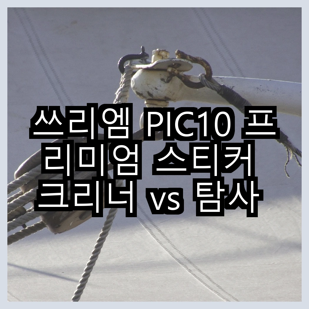 쓰리엠 PIC10 프리미엄 스티커 크리너 vs 탐사 초보운전 반사 자석 스티커, 어떤 선택이 더 실용적일까? 썸네일