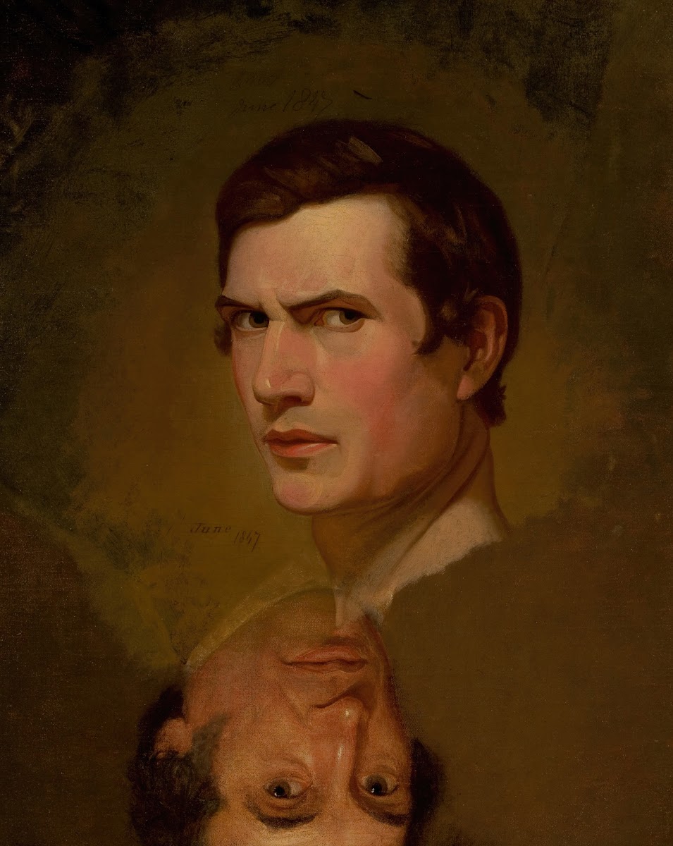 Double Self Portrait at Different Ages 1847