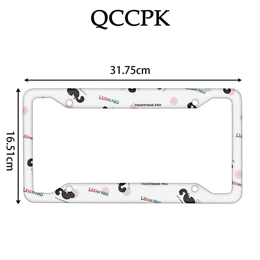 Car License Plate Frame