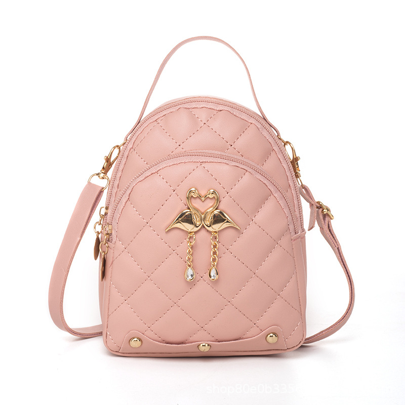 PU Backpack with Embroidery