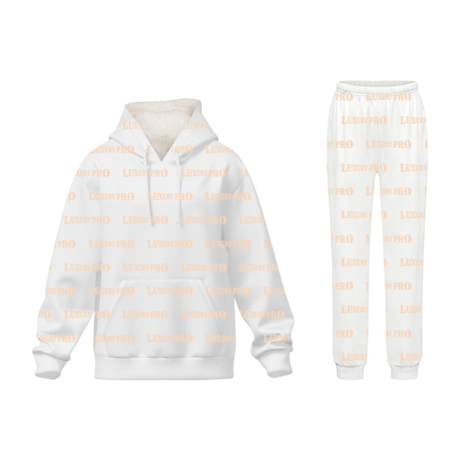 AOP Universal Micro Fleece Hoodie + Universal Sweatpants Set