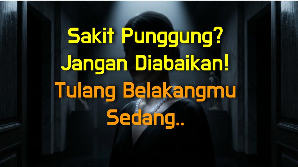 Sakit Punggung? Jangan Diabaikan! Tulang Belakangmu Sedang Memberi Peringatan Keras!