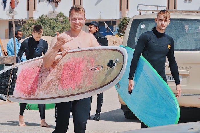 Coaching every morning &mdash; Surf Discovery Morocco