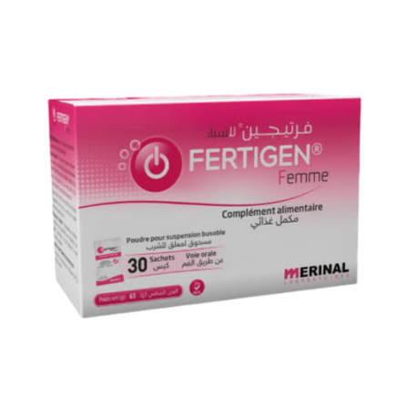 FERTIGEN FEMME   PDR P/SOL BUV SACHET B/30
