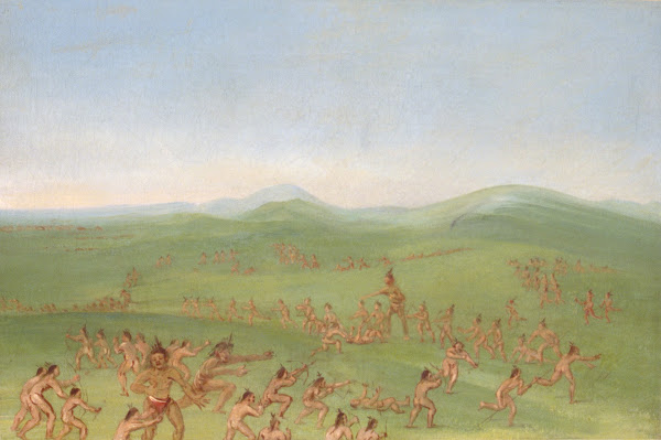 Sham Fight Mandan Boys 1832 1833