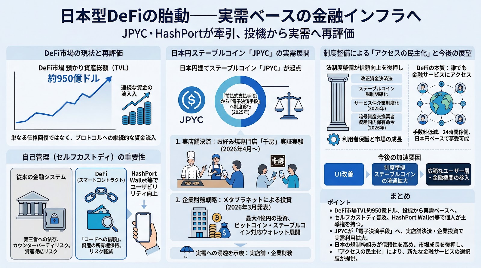 JPYCとHashPortが牽引する日本型DeFiの胎動──実需ベースの金融インフラへ