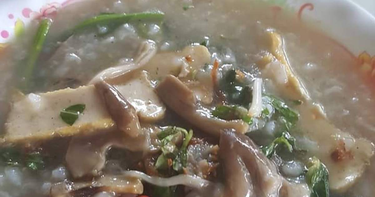 Cháo nấm tràm