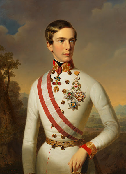 Kaiser Franz Joseph I in Gala Feldmarschallsuniform 1852