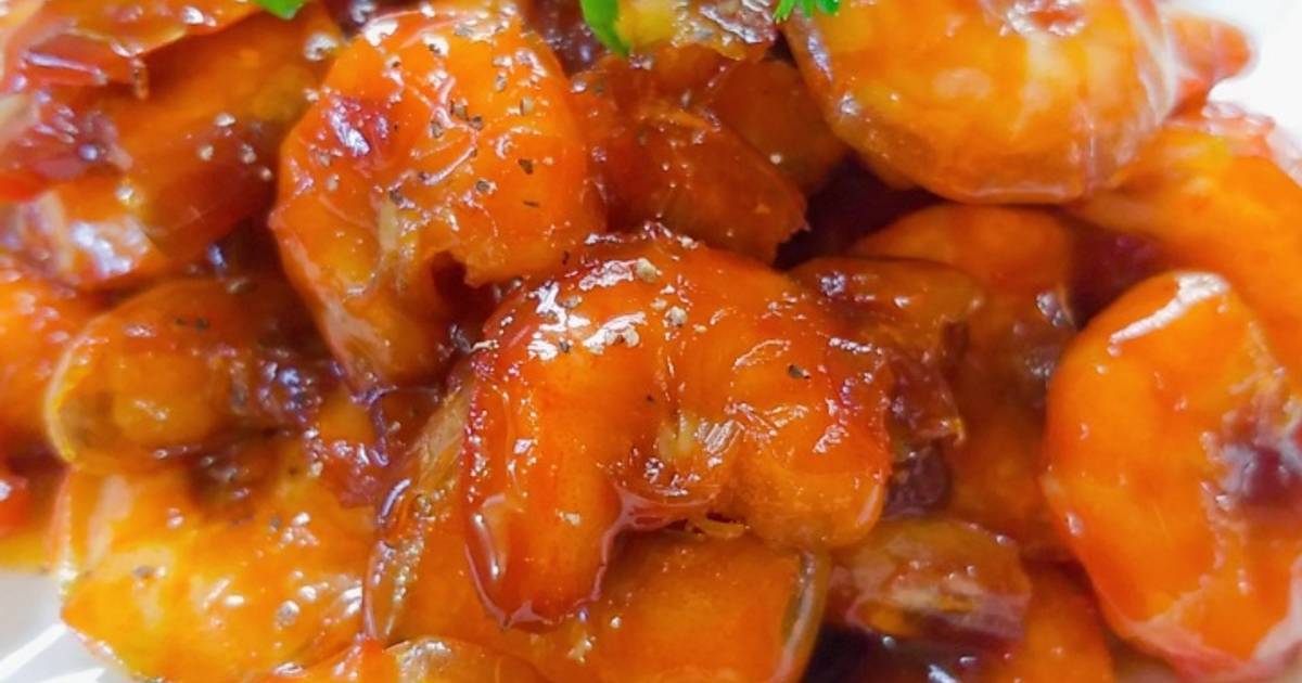 Tôm rim mặn ngọt