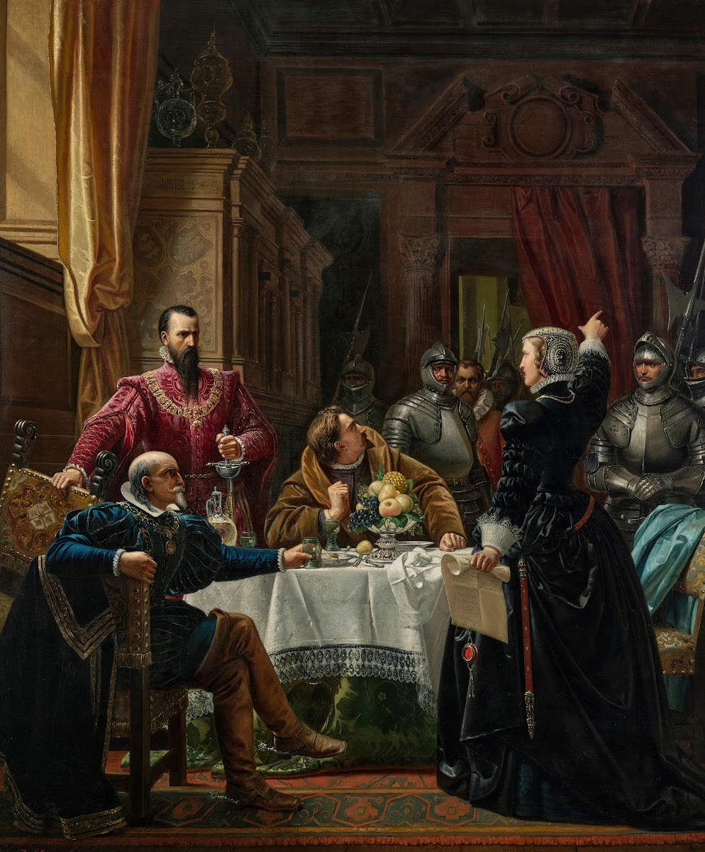 The Duke of Alba at Rudolstadt Castle 1860