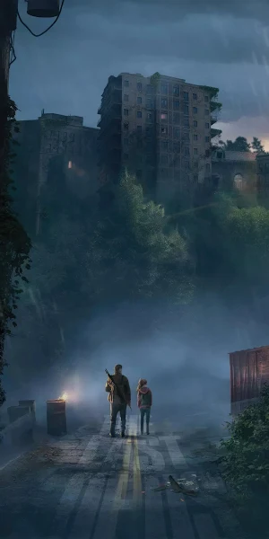 The Last Of Us, Post Apocalyptic, Joel, Ellie 4K iPhone Wallpaper Background