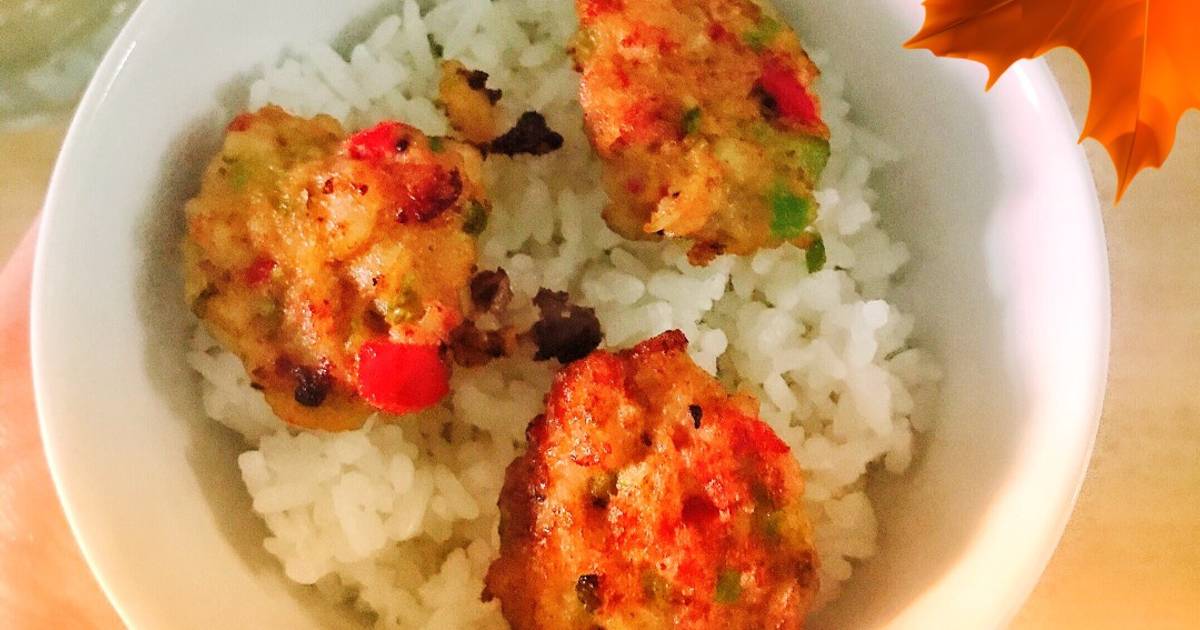 Chả mực mix rau củ
