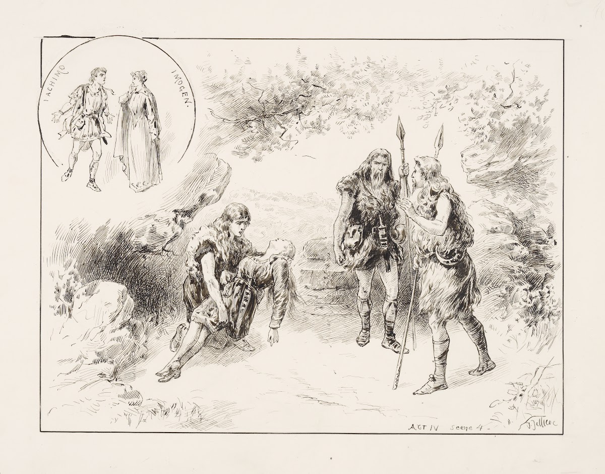 Cymbeline IV 4 by the Irving ADC February 11 1893 1893