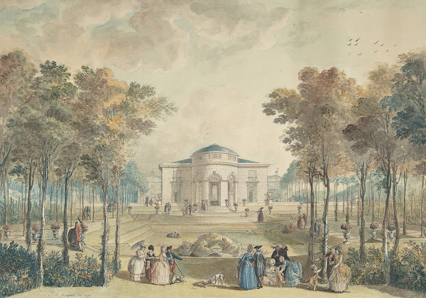 The Garden Façade of Bagatelle 1779