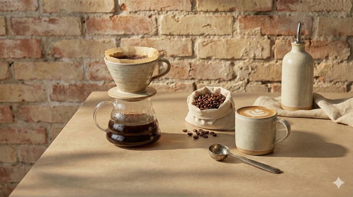 Fotografía gastronómica de lujo con chocolate y croissants.