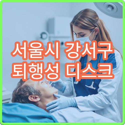 서울시 강서구 퇴행성 디스크 비수술 척추 치료 재활 전문 병원