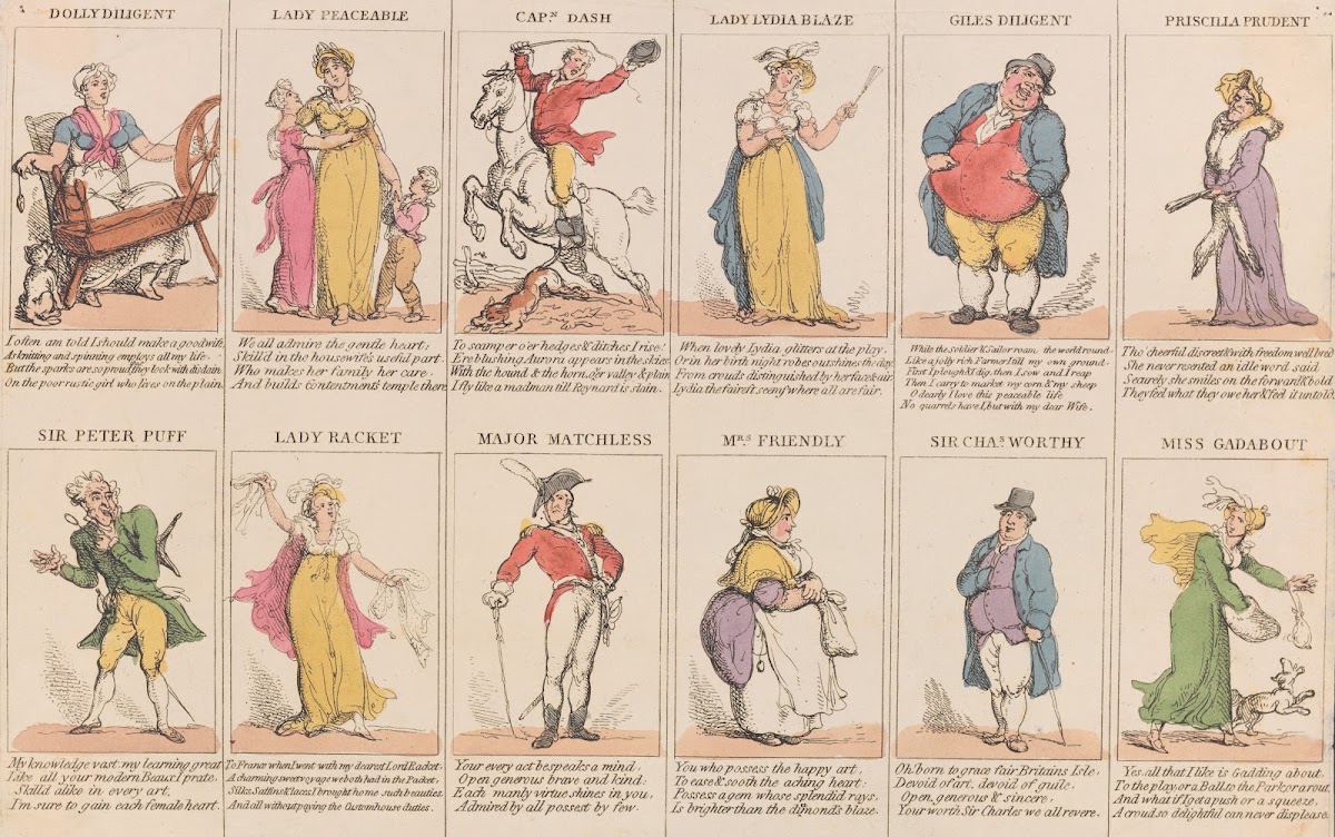 Twelfth night characters sheet 1