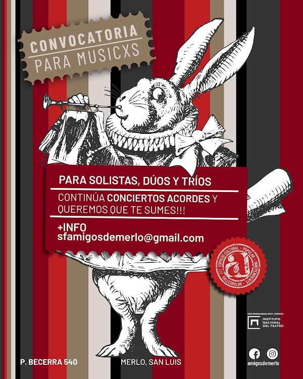 Convocatoria para Músicxs