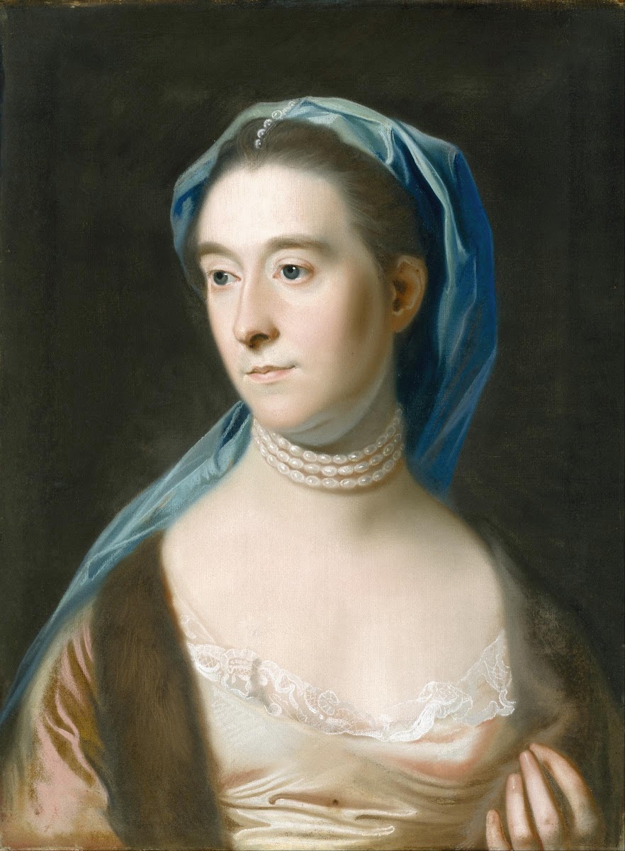 Portrait of Mrs Joseph Henshaw 1768 1772