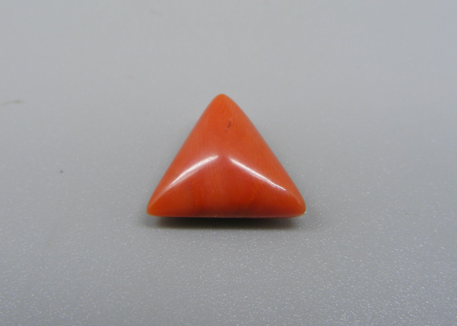 Natural Triangle Red Coral