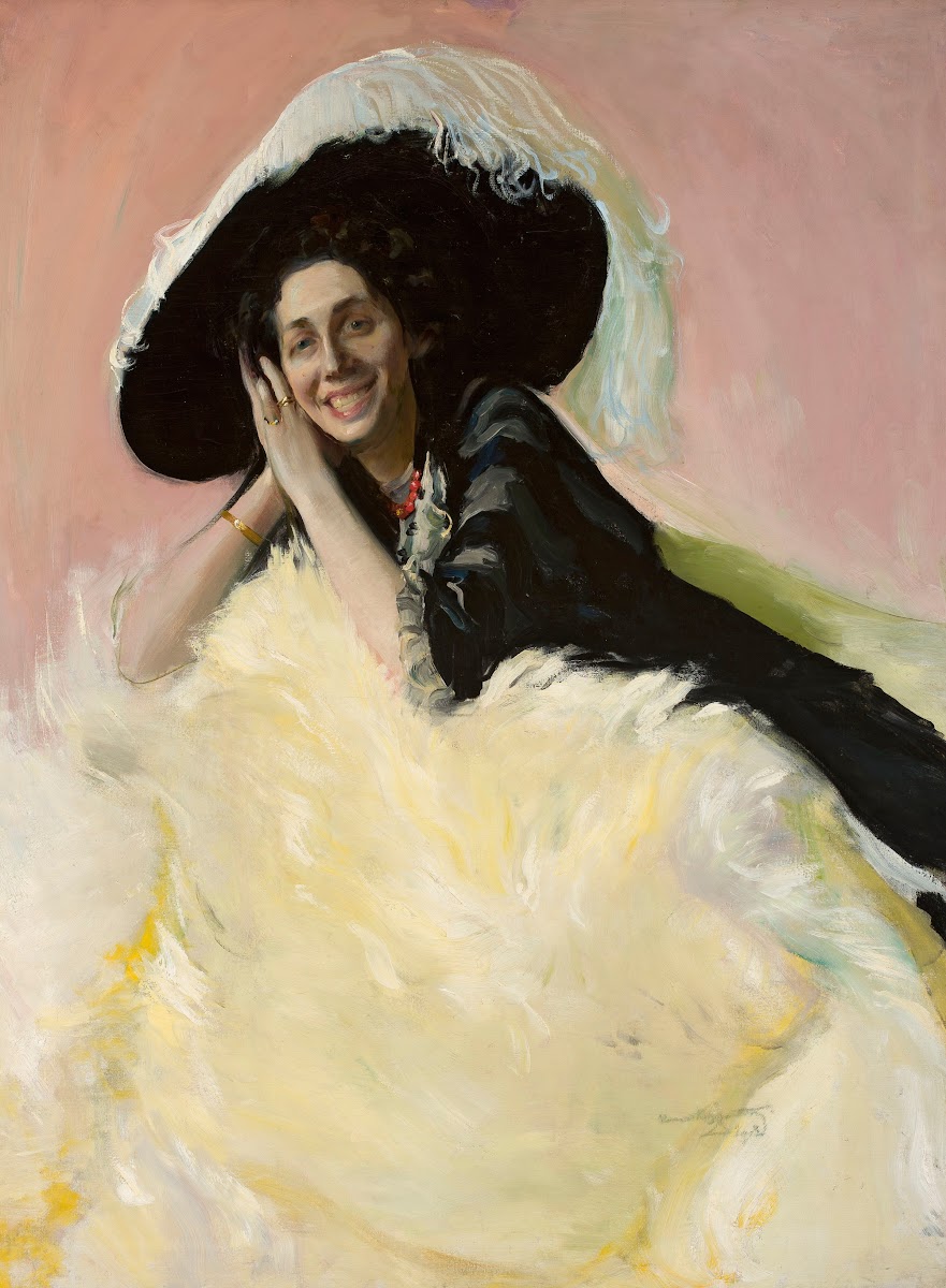 Portrait of Janina Wilczyńska née Ołtarzewska 1912