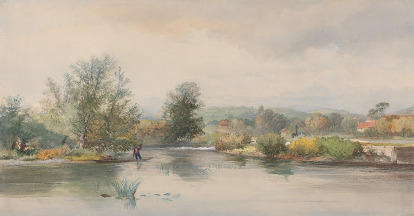 Punt on a River 1862