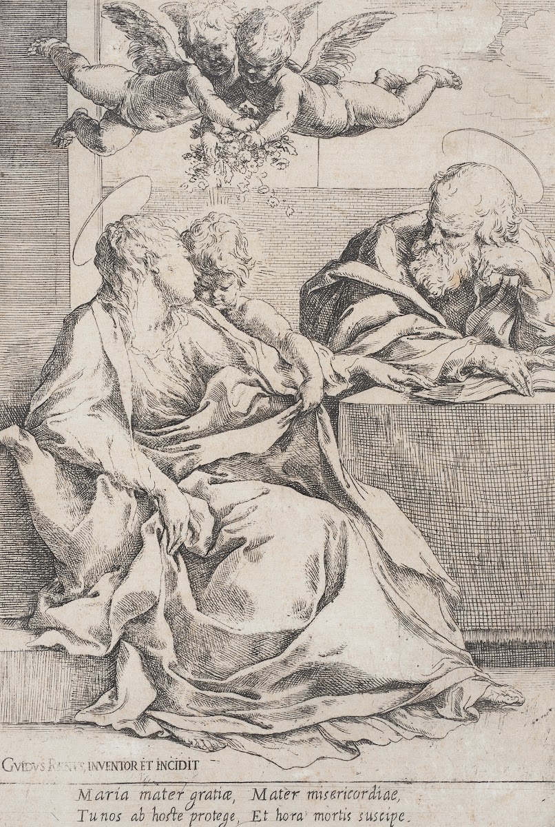 The Holy Family with Two Angels 1600 1640
