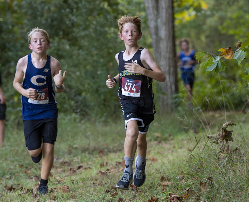Photo from MS: Cross Country of Eli Settlage