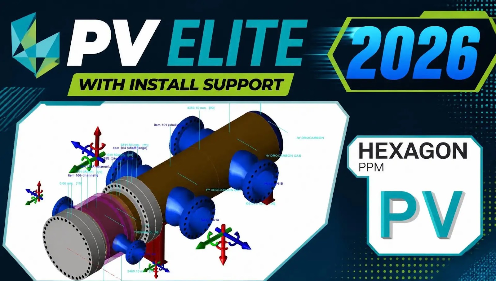 Intergraph PV ELITE 2026 Download | Pressure Vessel Setup & Technical Fixes app thumbnail