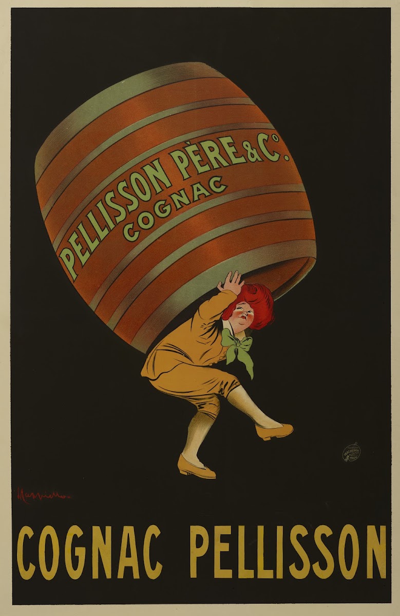 Pellisson père et Cie Cognac 1910