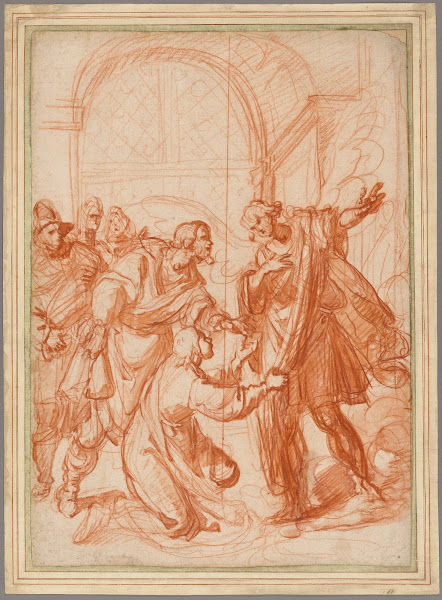 The Archangel Raphael Refusing Tobiass Gift 1622