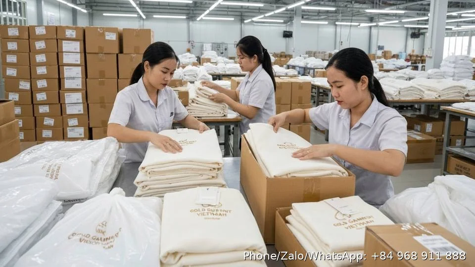 Wedding Gown Bag - Gold Garment Vietnam