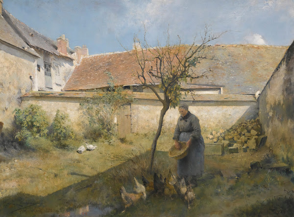 A la campagne 1883