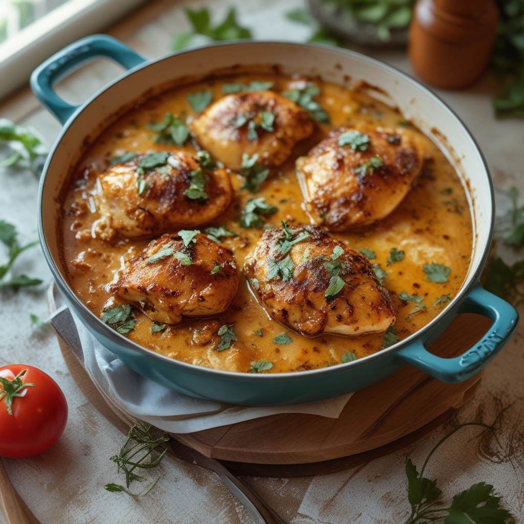 Braised Catalina Chicken Easy Weeknight Dinner Recipe