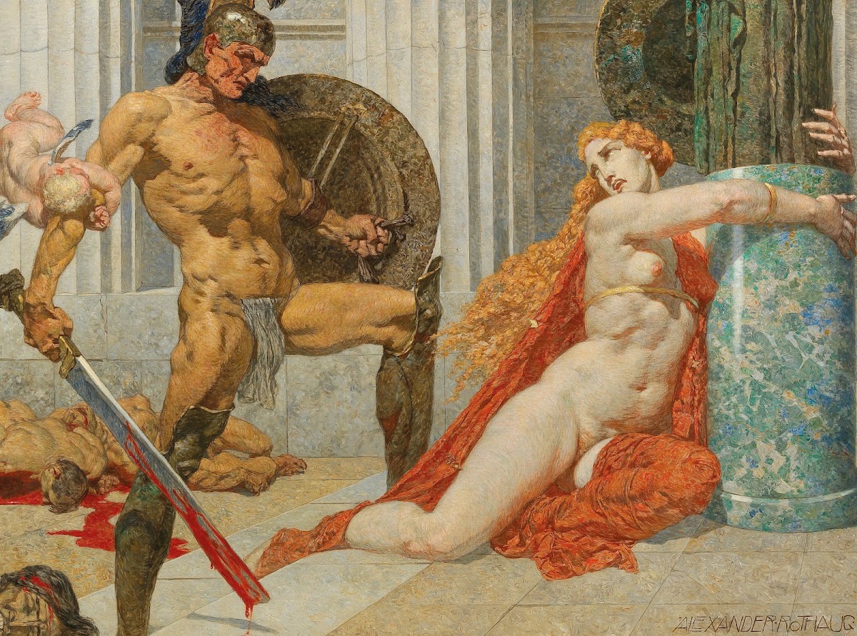 Menelaos Findet Helena
