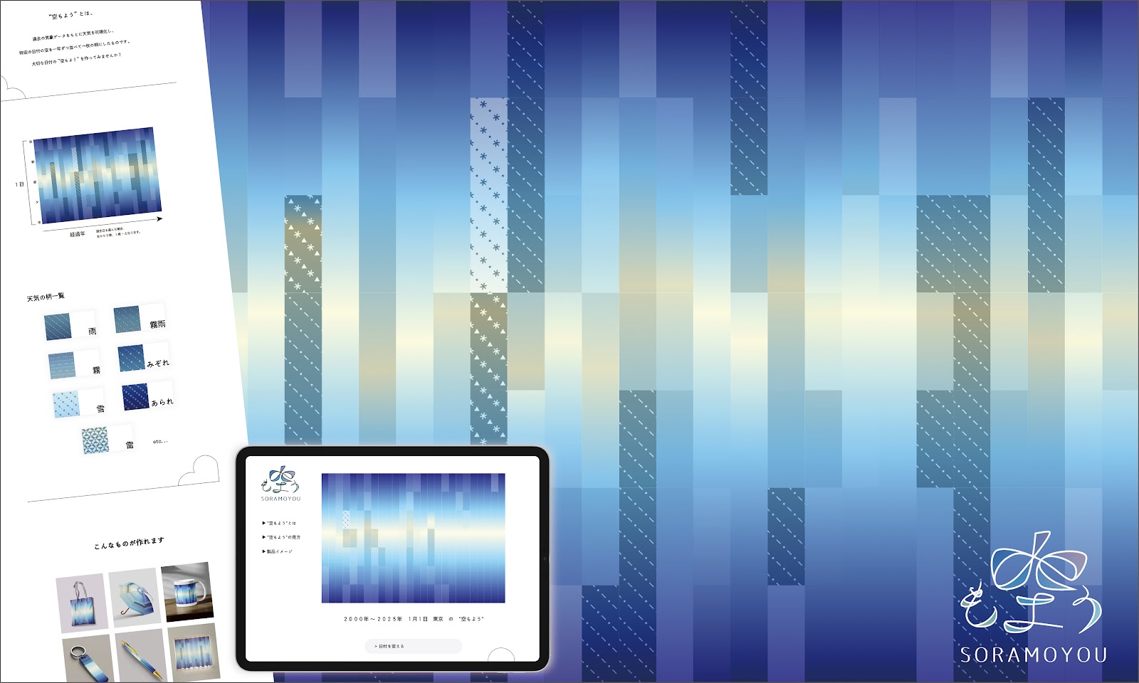 空模様──過去気象データの可視化と活用可能性の検討