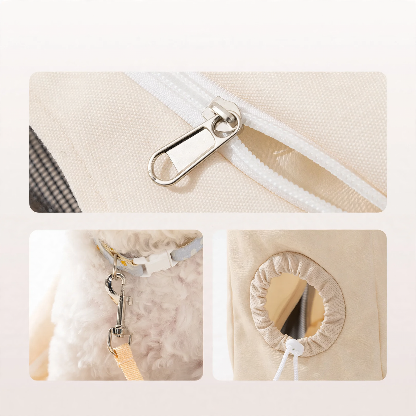 Breathable Canvas Pet Handbag