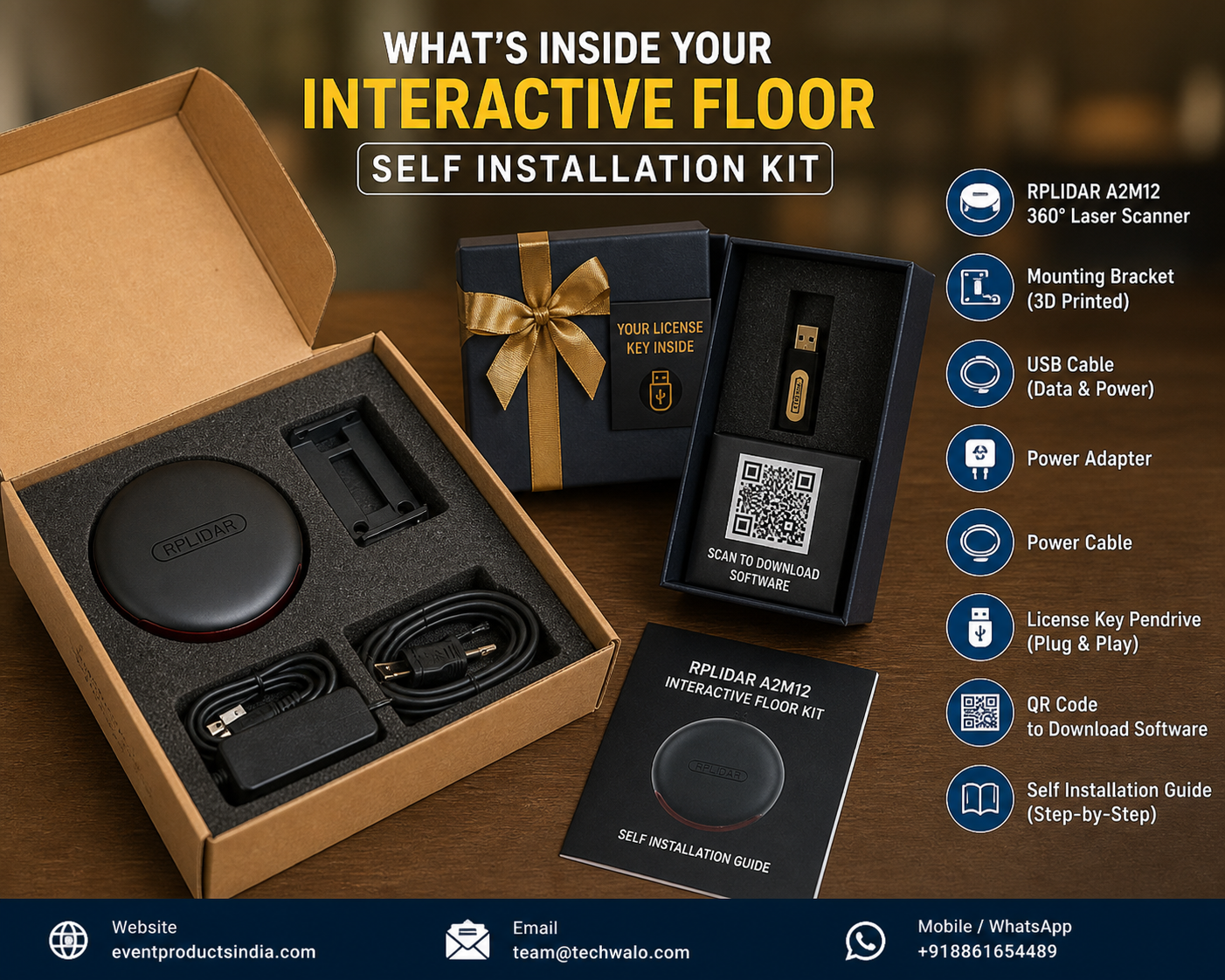 Interactive Floor & LiDAR Touchscreen — view 3