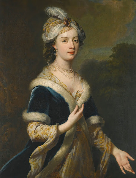 Portrait Of Lady Elizabeth Howard 1701 1739 Eldest Daughter Of Charles Howard 3r