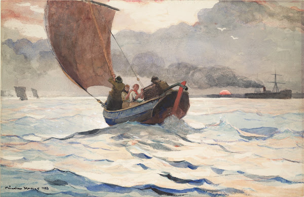 Returning Fishing Boats 1883