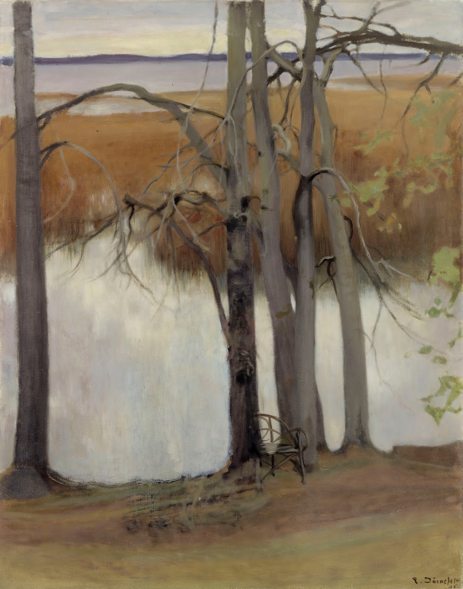 Lake Shore with Reeds 1905