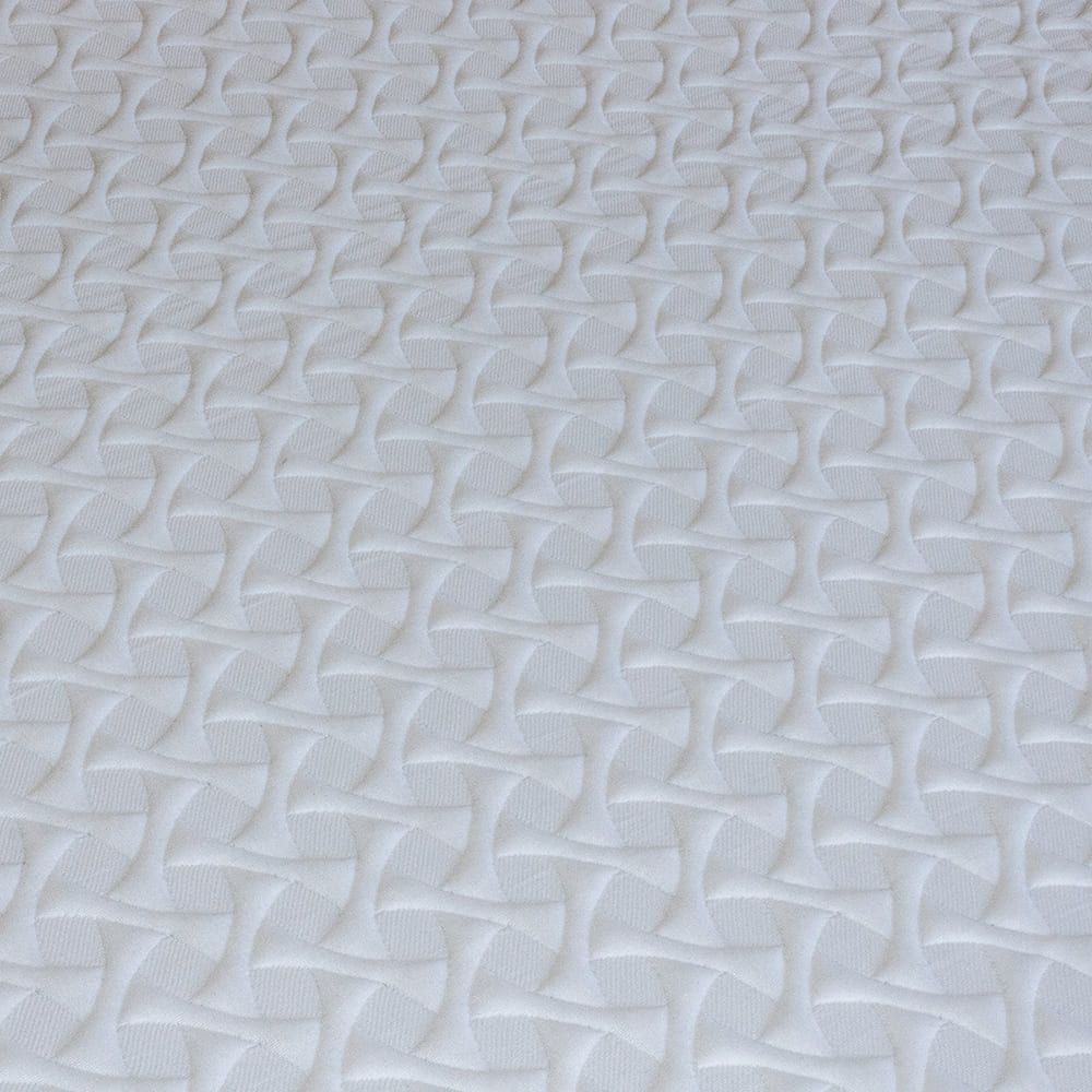 Colchón individual de memory foam Spring Air® Dreams in a box, color blanco