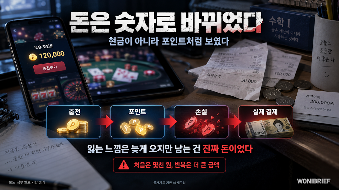 청소년 사이버도박 딥다이브: 화면속 돈과 현실