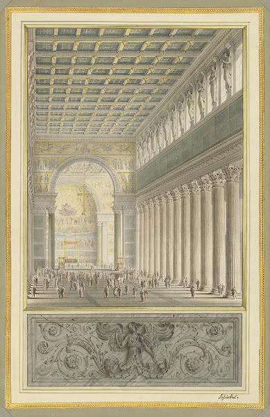 The NaveApseand Crossing of a Cathedral for Berlin 1827