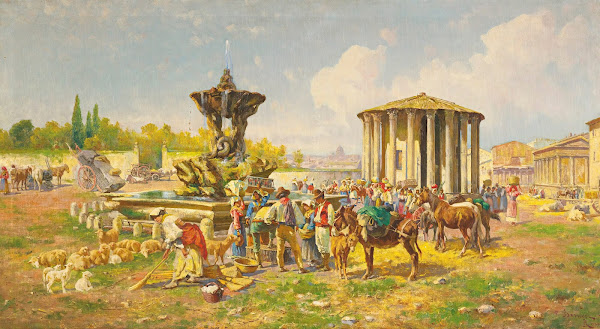 THE TEMPLE OF VESTA ROME