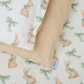 Children's changeable bedding set 4 el Twins Satin Limited Rabbit green 
